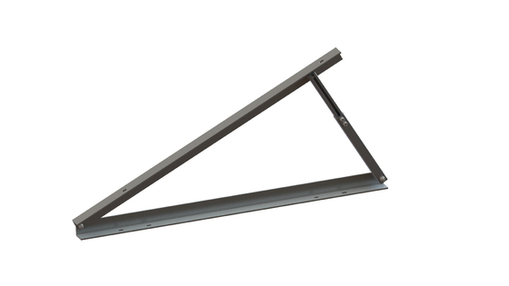 Cucitura stante regolabile del sistema solare del montaggio del tetto del metallo del triangolo 60m/S