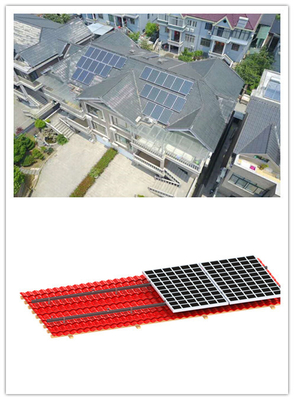 200mm 35m/S PV solare che montano i sistemi sul montaggio solare del tetto di mattonelle del gancio della Camera - sostegno MRA1