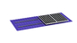 Supporti di attacco del pannello solare di Bolt del gancio per racking del tetto 60m/S del metallo per il tetto stante della cucitura