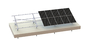 Il calcestruzzo ha frantumato i sistemi solari di alluminio della struttura di montaggio 88m/S PV