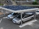sistema fotovoltaico del paesaggio del Carport del pannello solare di 60m/S 1.5KN/M2