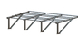 Copertura Frameless di parcheggio del pannello del pannello solare colonne d'acciaio del Carport delle doppie