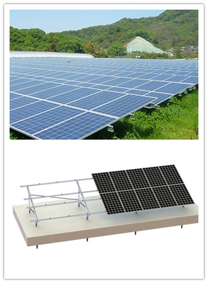 la ferrovia di alluminio del pannello solare 88m/S di 1200mm facile installa il sistema d'inquadramento MGA4